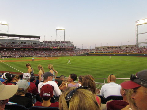 Omaha - home of the College World Series 