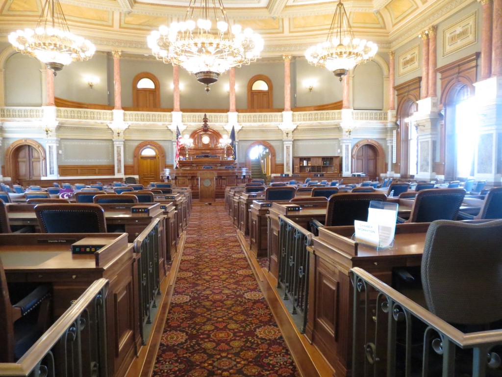 House of Representatives at Kansas State Capital