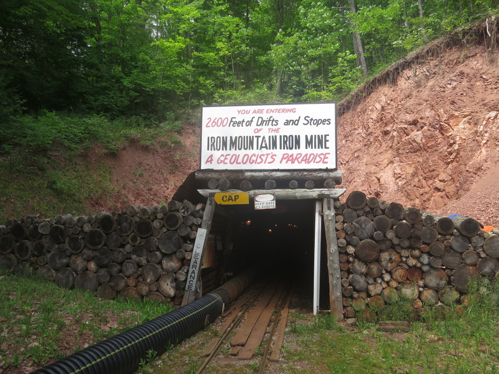 Iron Mountain mine in Upper Michigan