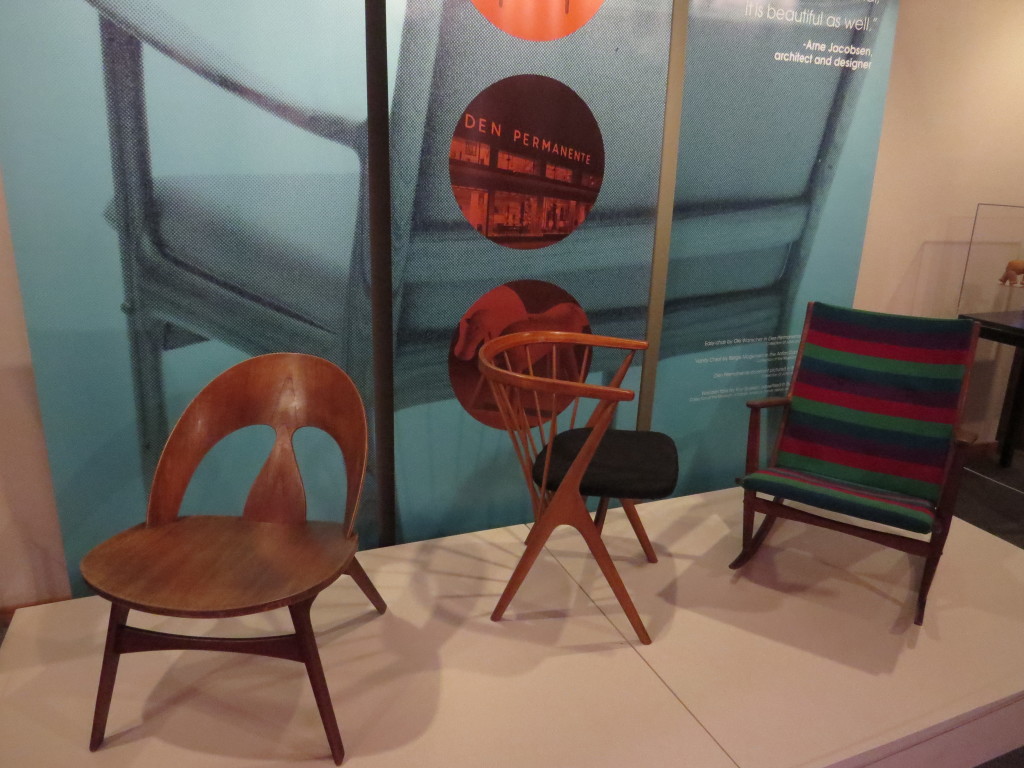 Danish influenced furniture at Danish Immigrant Museum in Elk Horn, IA 