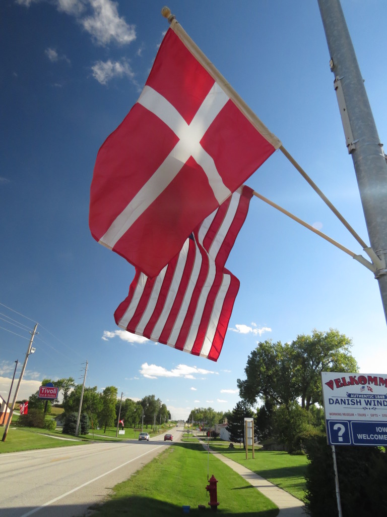 Danish Flag in Elk Horn, IA 