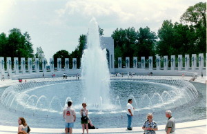 WWII Memorial in Washington DC