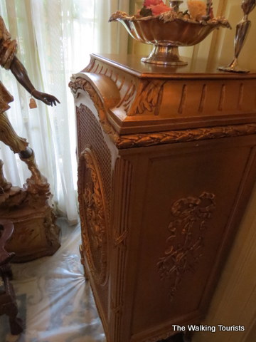 Shelf that belonged to Liberace