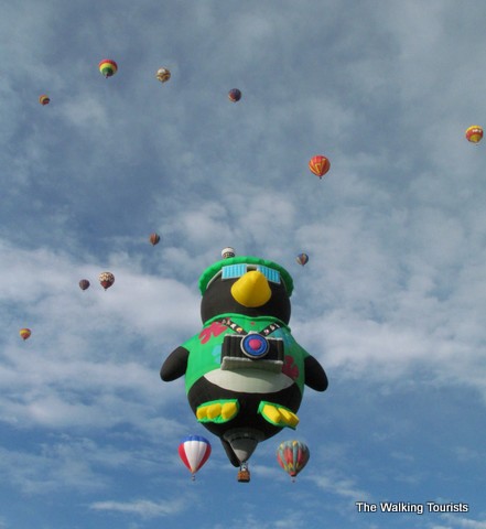 Albuquerque Balloon Festival - Penguin Hot Air Balloon
