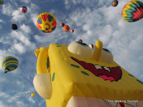 Spongebob Hot Air Balloon 