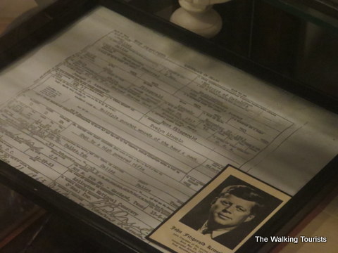 Uncertified copy of JFK death certificate 