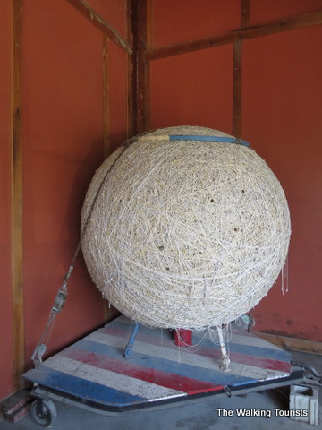 Ball of twine at O'Malley's Pub