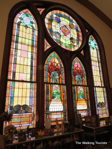 Stained Glass windows at Swedish Heritage Center