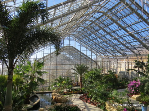 Conservatory at Lauritzen Gardens