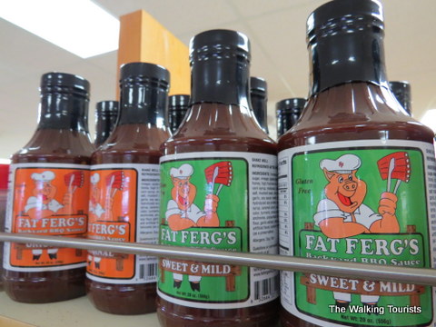 Fat Ferg's BBQ Sauce at Baker's Candies in Greenwood, NE 