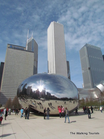 The Bean statue in Chicago