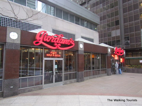 Giordano's Pizza in Chicago 