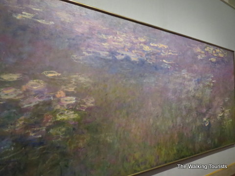 Water Lillies by Claude Monet at Nelson Atkins in Kansas City