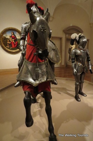 Medieval art area at Nelson-Atkins in Kansas City