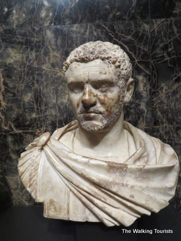 Bust of Caracalla at Nelson-Atkins in Kansas City 