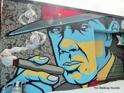 Street Art in the style of Dick Tracy in Kansas City