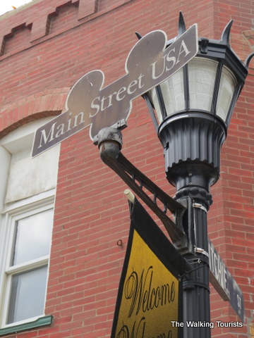 Main Street USA modeled after Marceline, Missouri