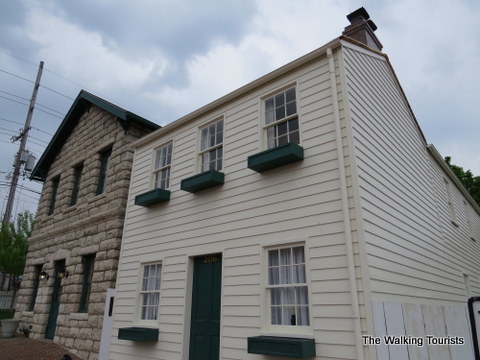 The Clemens home in Hannibal, Missouri