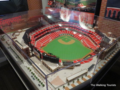 Model of the current Busch Stadium 