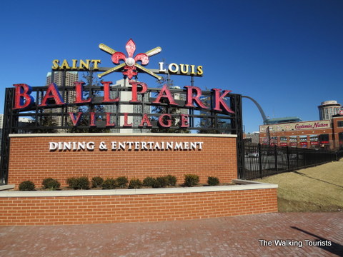 St. Louis Ballpark Village Entertainment district 