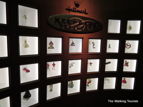 Hallmark Ornaments on display at Hallmark Visitors Center in Kansas City