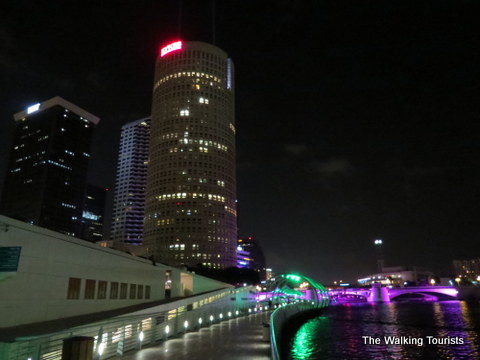 Tampa Riverwalk downtown