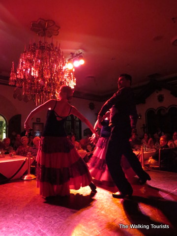 Flamenco dancers at Columbia Restaurant in Ybor City area of Tampa, Florida 