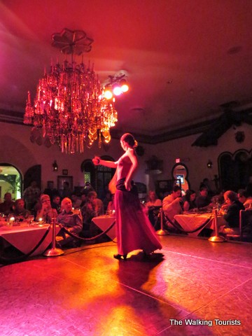 Flamenco dancing at Colombia in Ybor City