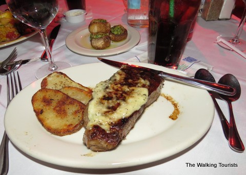 The Bambino steak was fantastic in Ybor City area of Tampa, Florida