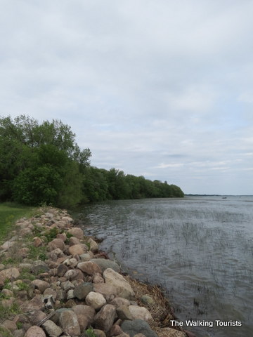 View of Clear Lake at McIntosh Woods State Park in Clear Lake, IA 