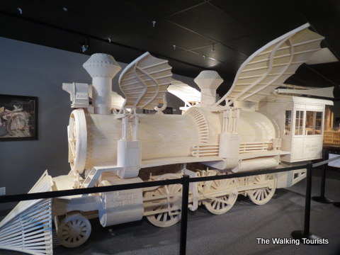 Steampunk Locomotive going to Ripley's Believe It Or Not from Matchstick Marvels in Gladbrook, Iowa