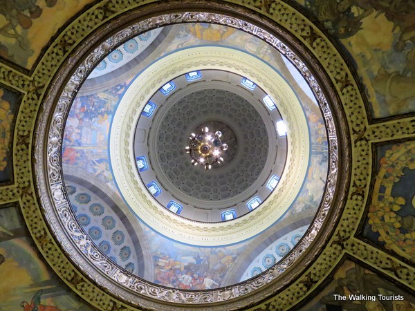 Missouri State Capitol Dome at Capitol building in Jefferson City