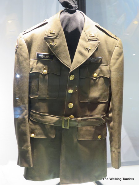 An Army jacket that belonged to Tuskegee Airman Paul Adams, who lived in Lincoln.