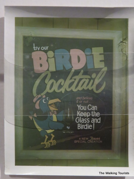 Birdie Cocktail ad created by Cleo Moore.