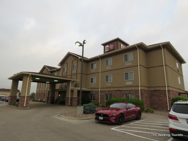 The Best Western Plus at WaKeeney was an excellent place to stay.