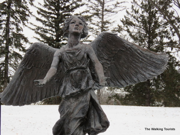 The Angel of Hope is part of a nationwide project to build memorials to parents who have lost children.