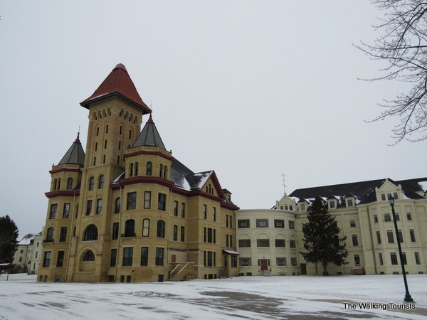 The former state mental hospital has a beautiful campus.