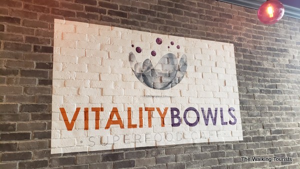Vitality Bowls sign