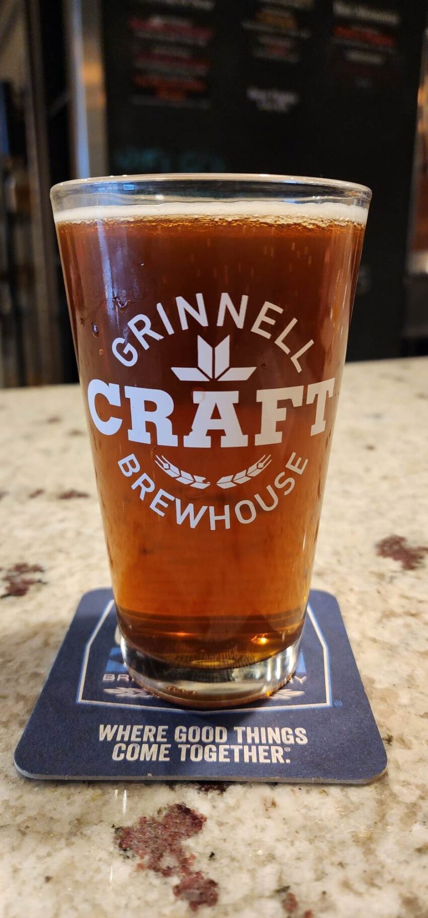 Red Amble Ale at Grinnell Craft Brewhouse