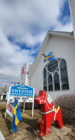 Swedish Heritage Center sign 