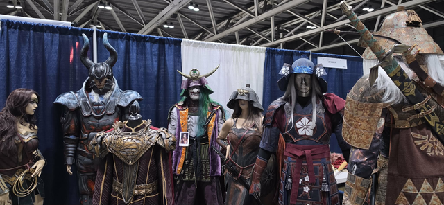 Cosplay costumers of several genres designed by Bruce holt