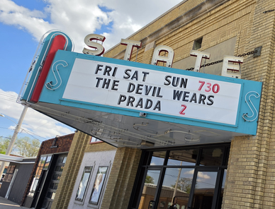 State Theater sign